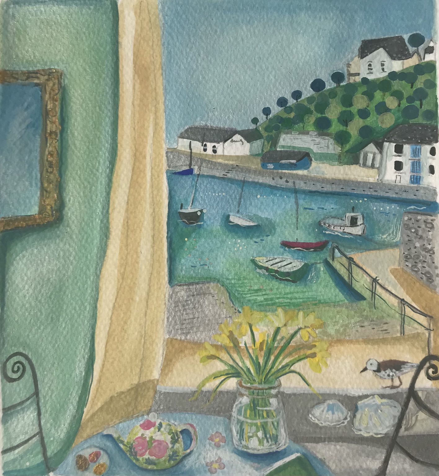 A view of St. Ives Harbour – Kate Wrigglesworth